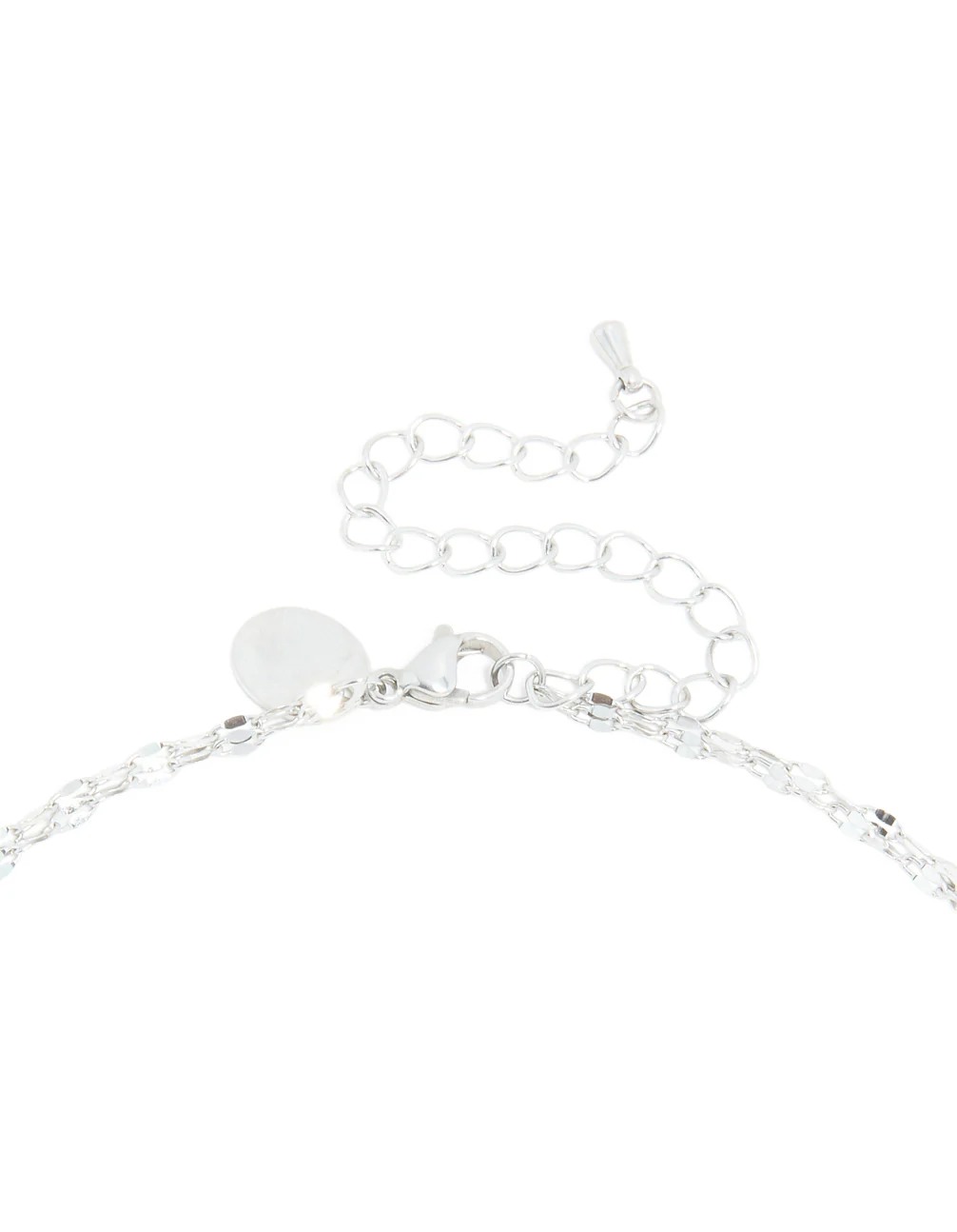 Waterproof Stainless Steel Multi Layered Chain Y-Necklace - Image 3