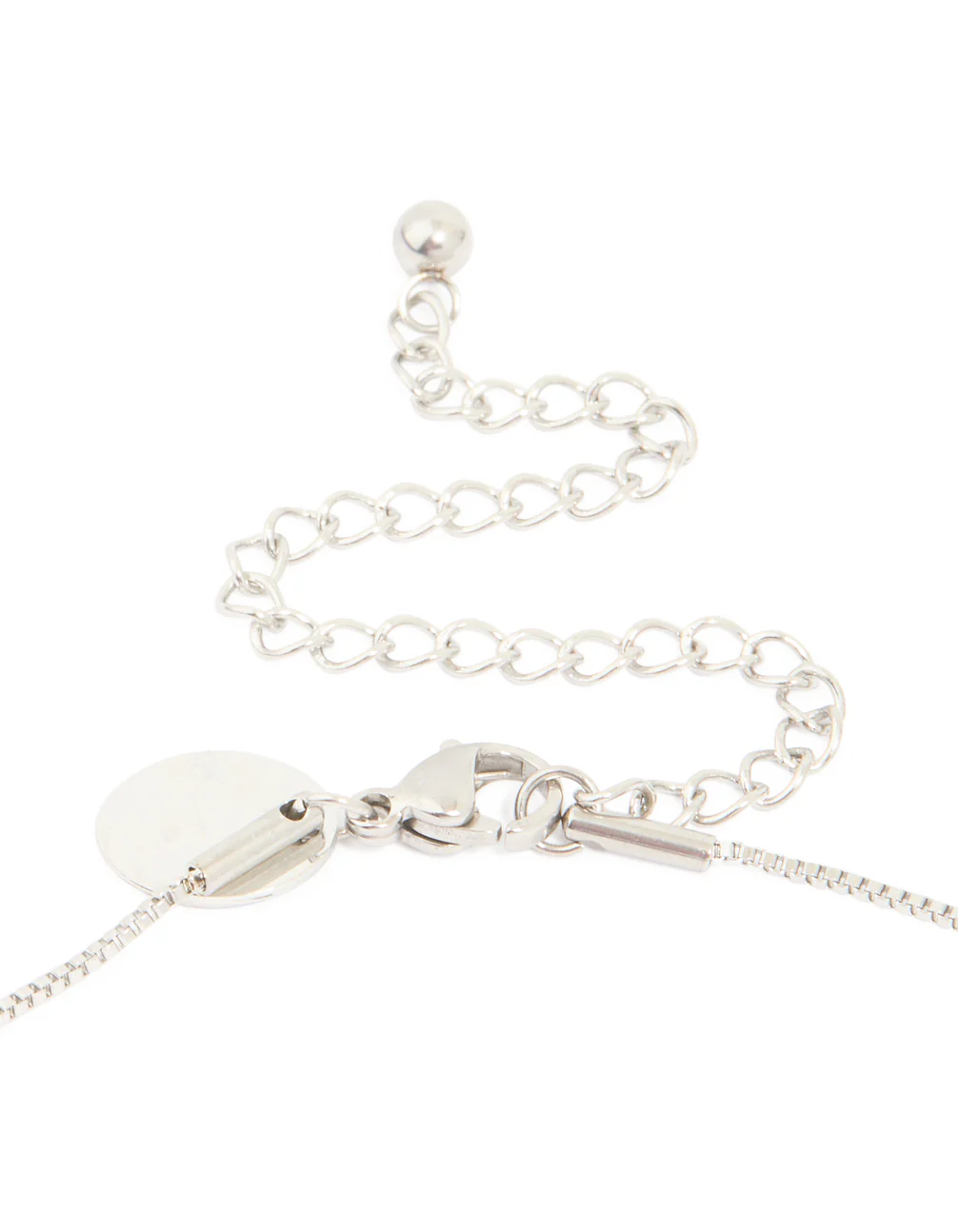 Waterproof Stainless Steel Organic Pendant Necklace - Image 5
