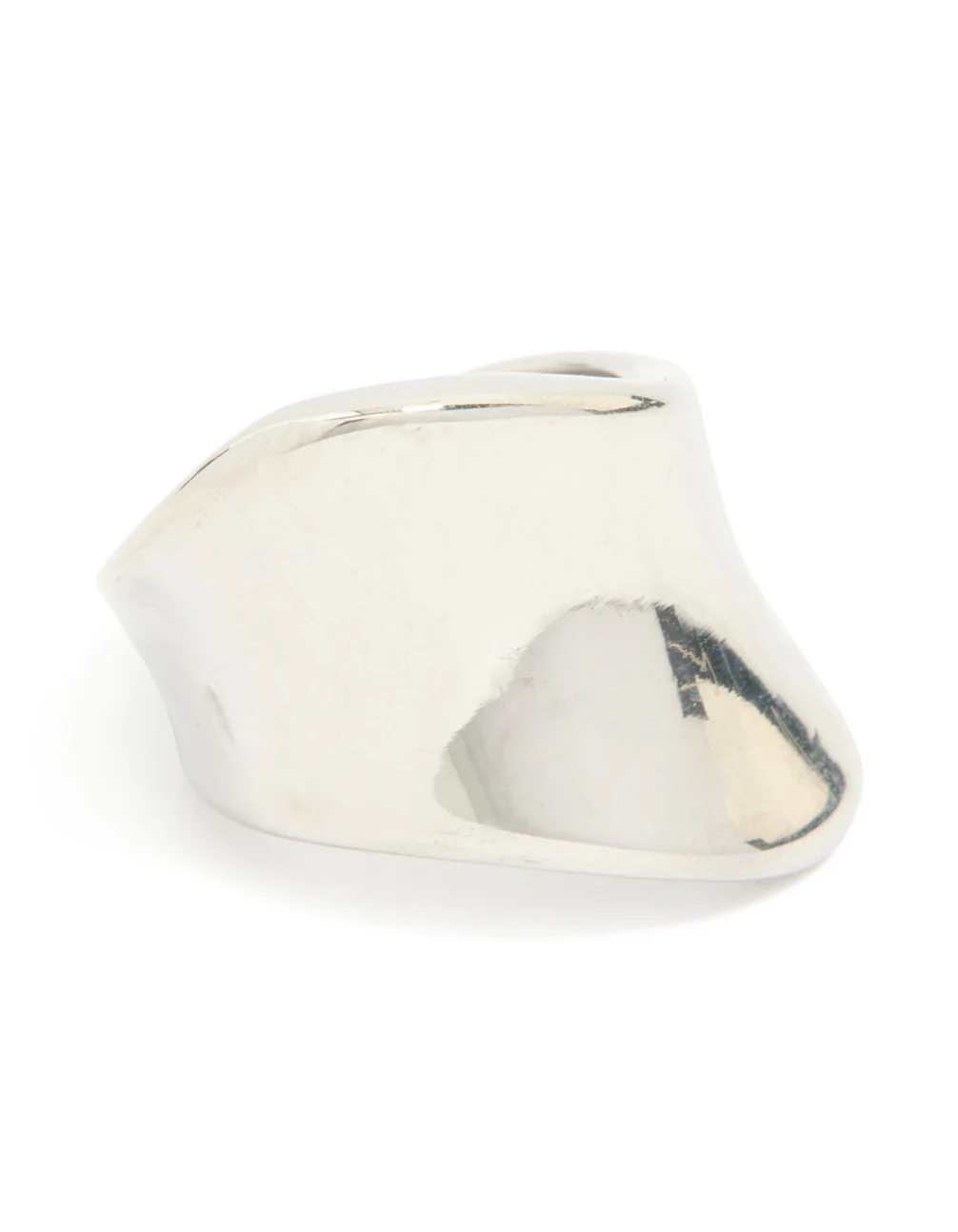 Waterproof Stainless Steel Organic Smooth Ring - Image 5