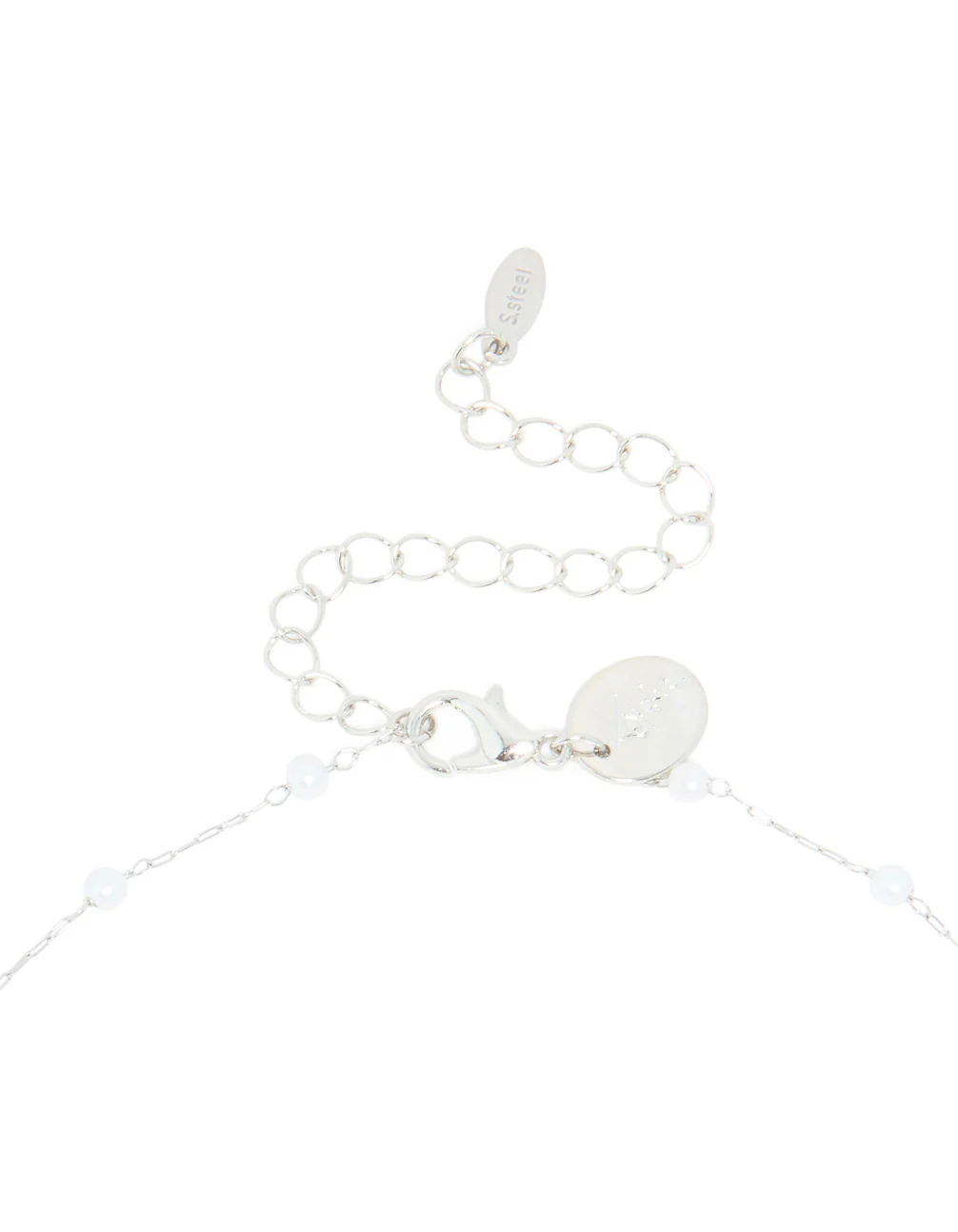 Waterproof Stainless Steel Pearl Y-Necklace - Image 5