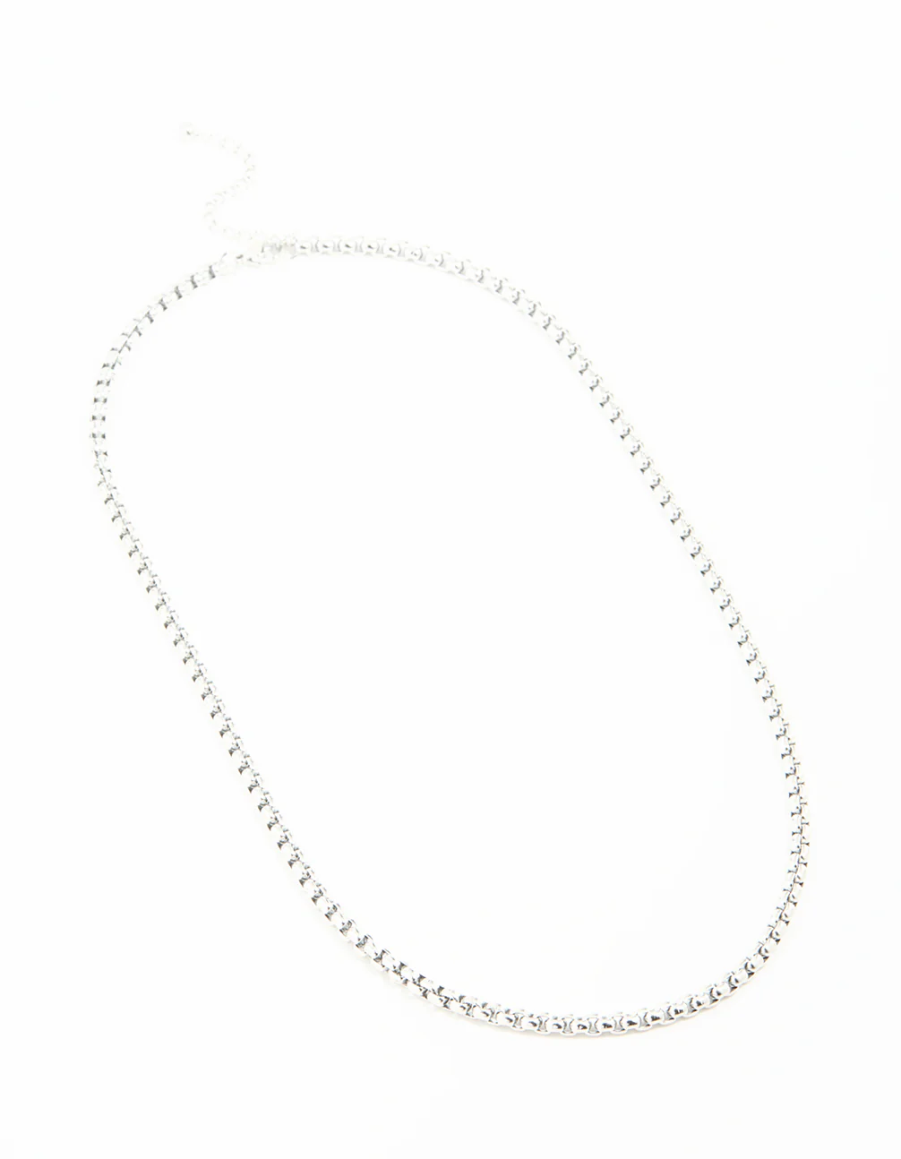Waterproof Stainless Steel Round Box Chain Short Necklace - Image 4
