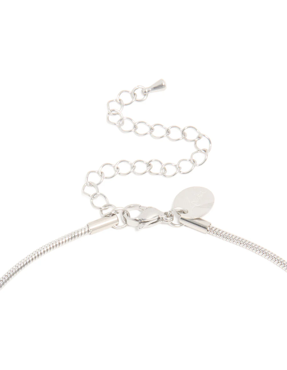 Waterproof Stainless Steel Short Snake Chain Necklace - Image 5