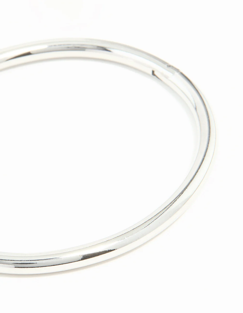Waterproof Stainless Steel Simple Hinged Bangle - Image 4