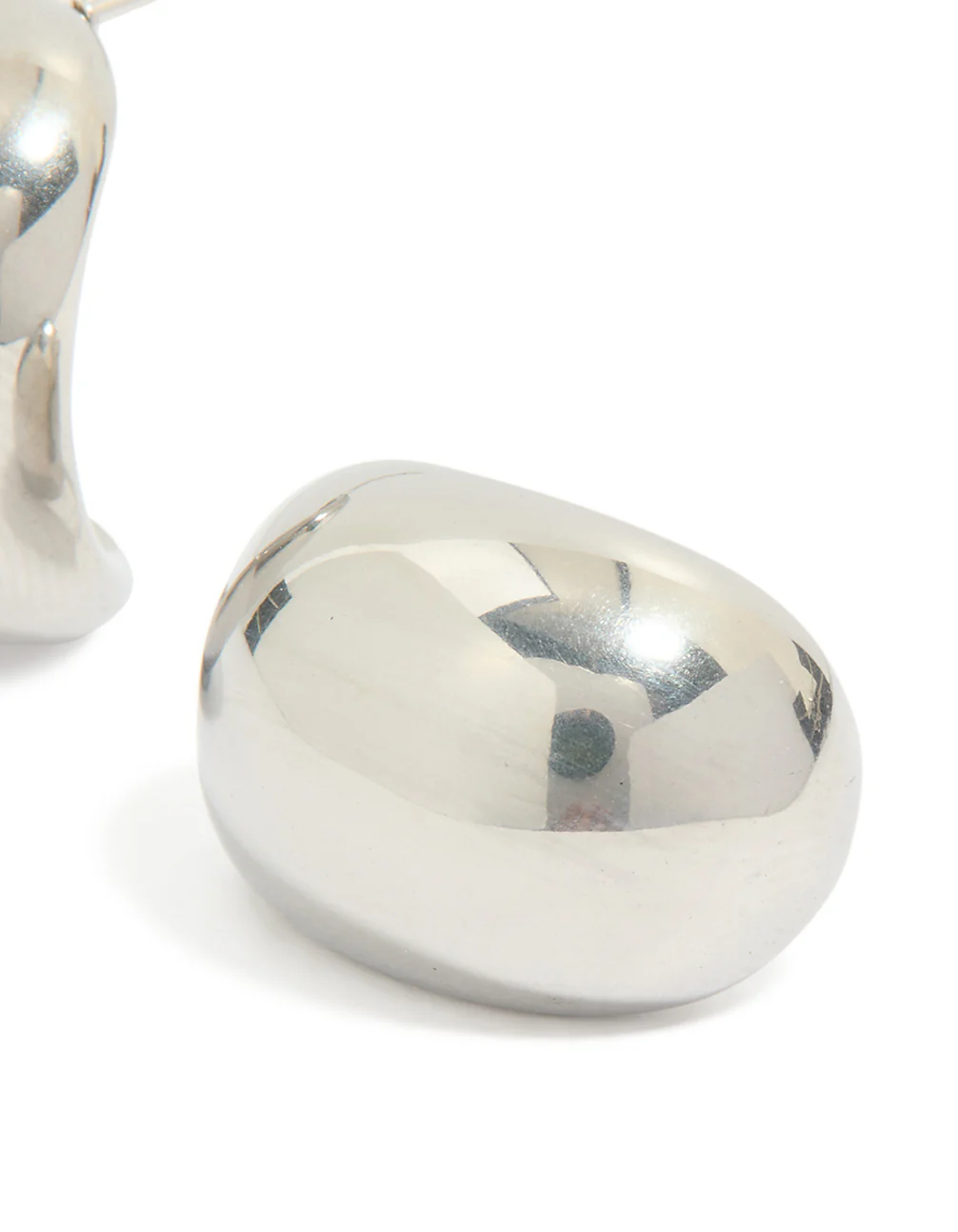 Waterproof Stainless Steel Small Cave Stud Earrings - Image 5