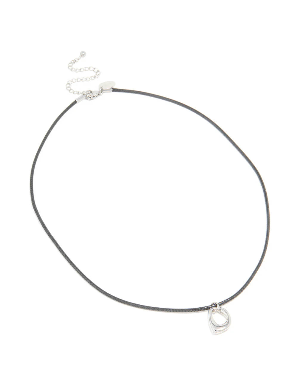 Waterproof Stainless Steel Small Pendant Cord Necklace - Image 4