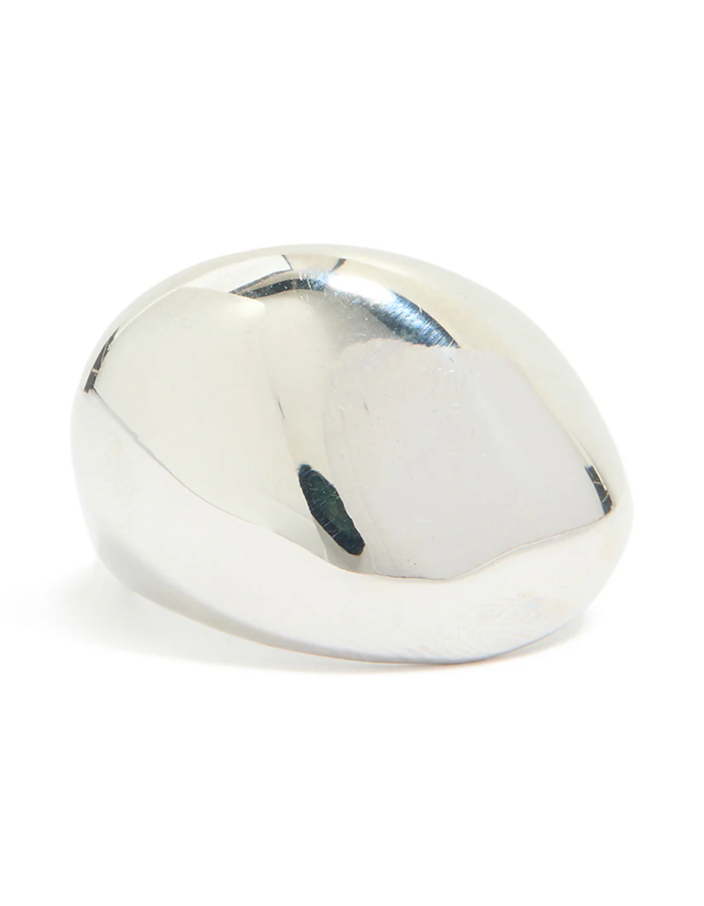 Waterproof Stainless Steel Smooth Pebble Ring - Image 3