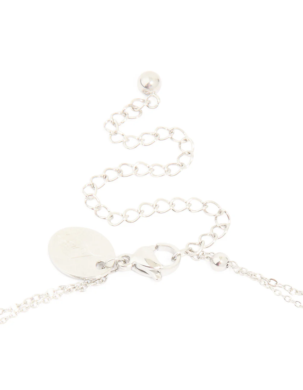 Waterproof Stainless Steel Starfish & Shell Layered Necklace - Image 3
