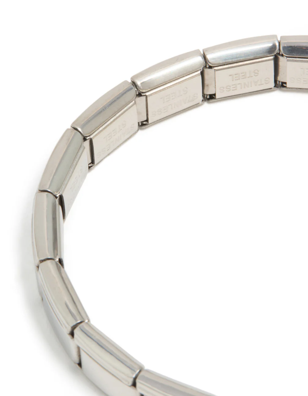 Waterproof Stainless Steel Stretch Watch Link Bracelet - Image 4