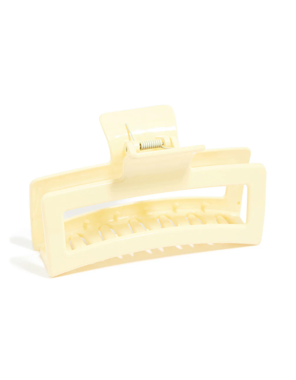 Yellow Shiny Matte Extra Large Claw Clip - Image 2