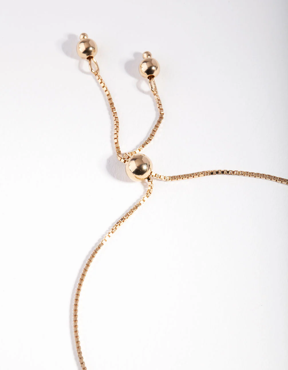 Gold Plated Sterling Silver Cubic Zirconia Cross Toggle Bracelet - Image 3