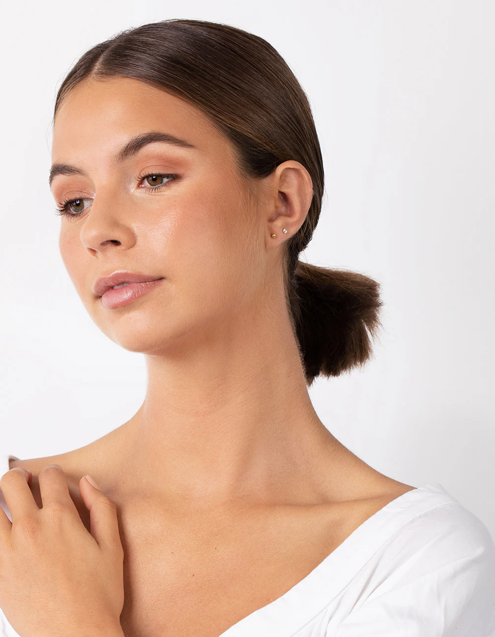 Gold Plated Sterling Silver Classic Earring Pack - Image 5